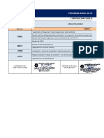 Programa Anual de Capacitación Seguridad 2022