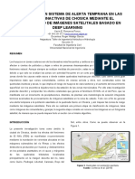 Paper-Propuesta de Un Sistema de Alerta Temprana en Las Quebradas Inactivas de Chosica Mediante El Procesamiento de Imágenes Satelitales Basado en Deep Learning