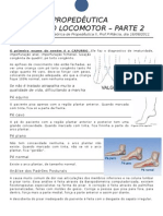 PROPEDÊUTICA APARELHO LOCOMOTOR - 2 Parte