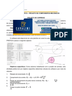 Atividade Prática - Projeto de Componentes Mecânicos - Projeto de Correias