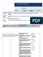 Planificación Semestral