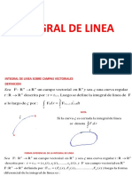 Integral de Linea