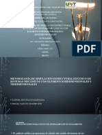 Metodología de Simulación Estructural Estático de Sistemas Mecánicos Con Elementos Bidimensionales y Tridimensionales