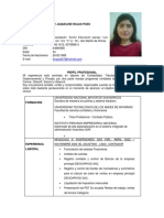 CV. Katty Rojas 