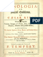 Iconologia or Moral Emblems by Ceasar Ripa, 1709