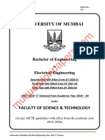 Be - Electrical Engineering - Third Year Te Semester 6 Rev 2019 C Scheme