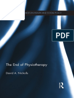 The End of Physiotherapy (David A. Nicholls)