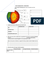 Unit 4 Geosphere Review Sheet - Academic