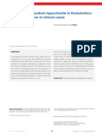 Accidents With Sodium Hypochlorite in Endodontics