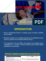 Fibreoptic Intubation