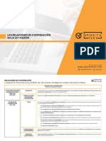 Las Relaciones de Cooperación EN LA LEY 40/2015