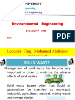 CH 7 - Solid Waste Management