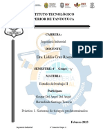 Practica 1. Sistemas de Tiempos Predeterminados