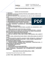 Hyderabad Revised Building Rules, 2006 - 230303 - 093500