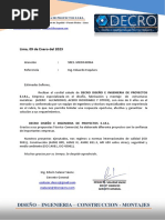 Carta de Presentacion