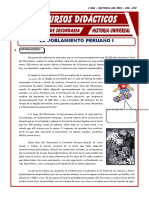 Periodo Lítico Peruano para Primer Grado de Secundaria