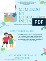 Diapositivas Taller Educacion Inicial