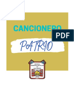 Cancionero Patrio Segundo Ciclo