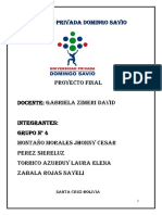 Proyecto Final Paza