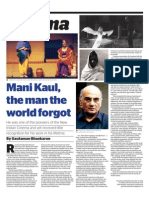 Cinema: Mani Kaul, The Man The World Forgot