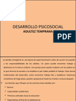 Desarrollo Psicosocial Adultez Temprana