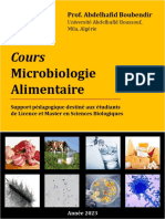 Microbiologie Alimentaire BoubendirA - CUM2023