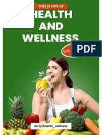 Health and Wellness 