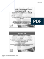 Relacion y Diferencias NFPA 3 y NFPA 25 Javier Sotelo Modo de Compatibilidad