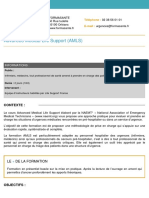 Formation Intra - Advanced Medical Life Support (AMLS)