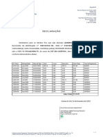 Declaracao de Pagamento