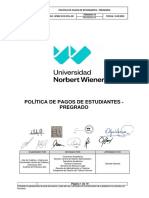 UPNW-CCO-POL-001 Politica de Pagos de Estudiantes