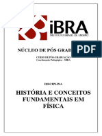 História e Conceitos Fundamentais em Física