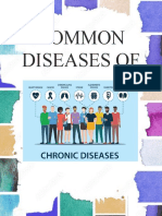 Common Diseases of Adulthood