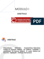 Modulo I Arbitraje