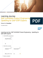 SAP S - 4HANA Product Engineering - Upskilling For SAP ERP Experts - Feb 2021