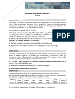 Série 1 Statistiques Descriptives