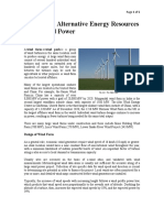 Lecture 20 - Alternative Energy Resources - Wind Power