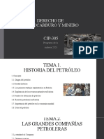 Derecho de Hidrocarburo y Minero