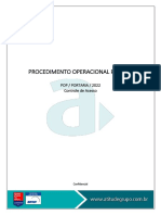 Procedimento Operacional Padrão: Pop / Portaria / 2022 Controle de Acesso