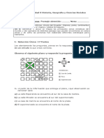 EVALUACIÓN Historia Geografía y Ciencias Sociales