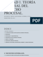 Derecho Procesa Unidad 1