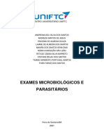 EXAMES MICROBIOLÓGICOS E PARASITÁRIOS - Final 2