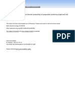 The Specific Heat and Effective Thermal Conductivi