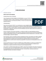 Resolución 322/2023: Los Certificados de Discapacidad Ya No Tendrán Vencimiento