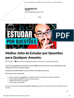 Estudo Por Questões