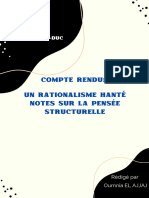 Compte Rendu Rationalisme Hanté