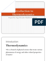 Intro Thermodynamics