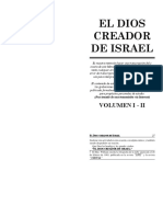 El Dios Creador de Israel: Volumen I - Ii