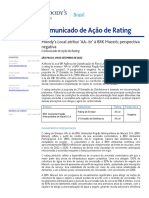 BRK RMM - Comunicado de Rating - Moody's