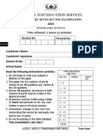 P.7 Scie Set One